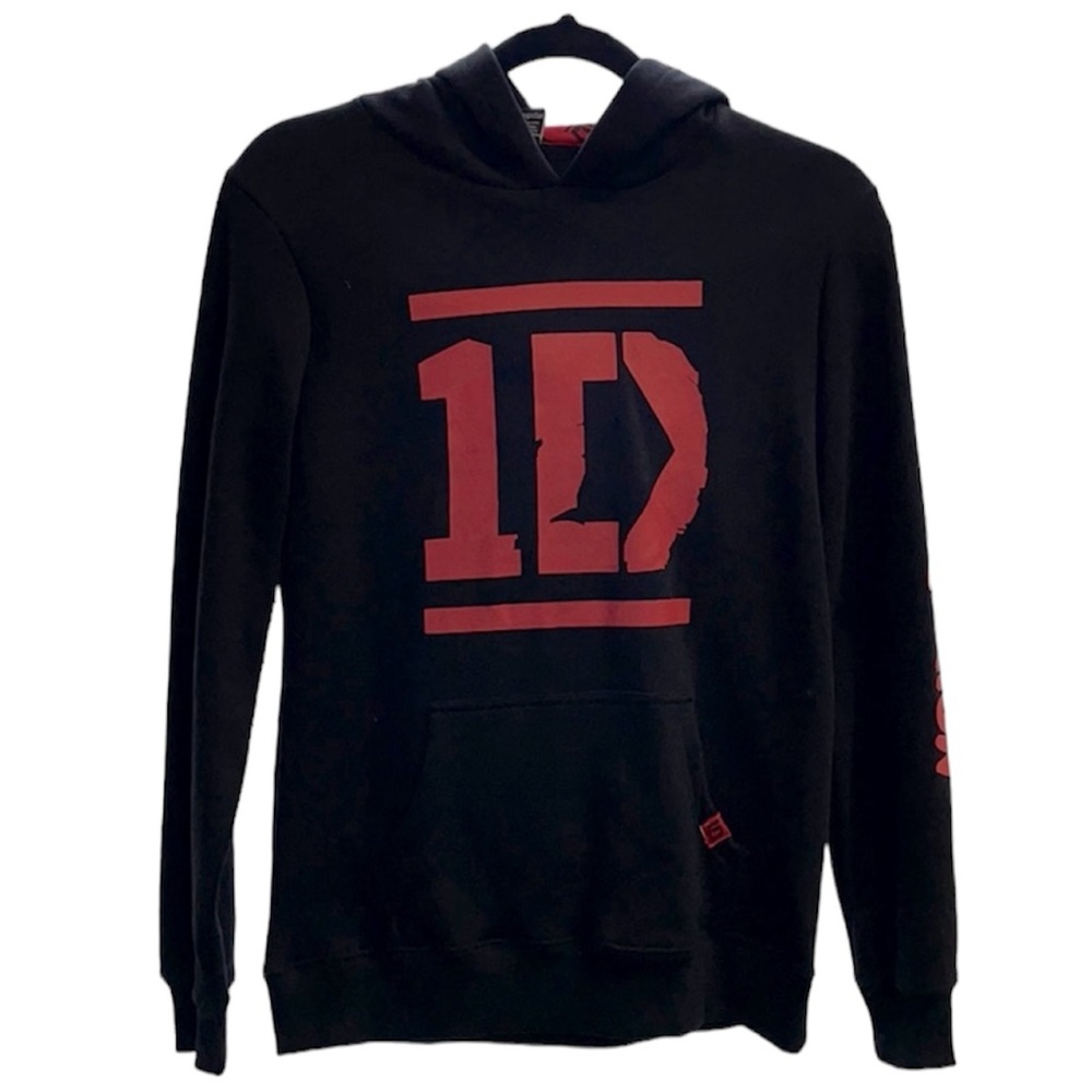 NWT RARE One Direction 1D BLACK HOODIE RARE ORIGINAL MERCH